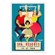Retro Print - Daylesford & Hepburn Springs